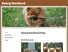 Tablet Screenshot of dwerg-keeshond.nl